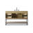 54 inch Single Bathroom Vanity-1412528980