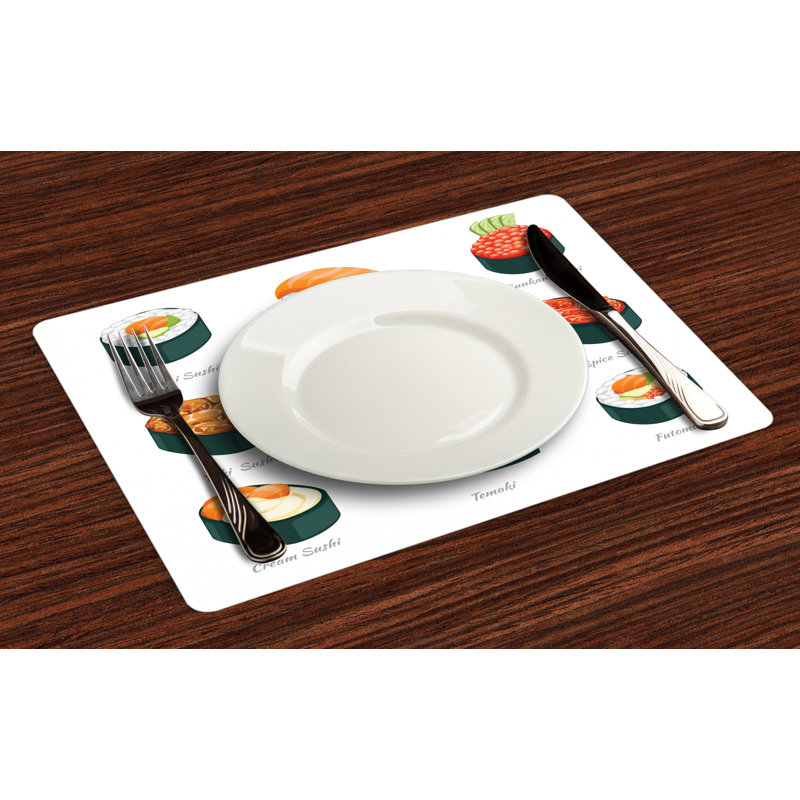 Récapitulatif 18,5" sushi