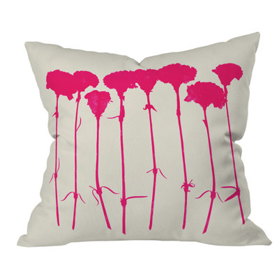 Coussin décoratif oeillets garima dhawan