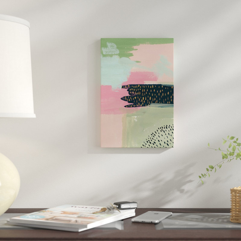 " Cheeky II " by Melissa Wang, 12" H x 8" W x 0.75" D, No Mat, Wrapped Canvas