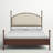 Marinez Upholstered Metal Standard Bed-1574542601