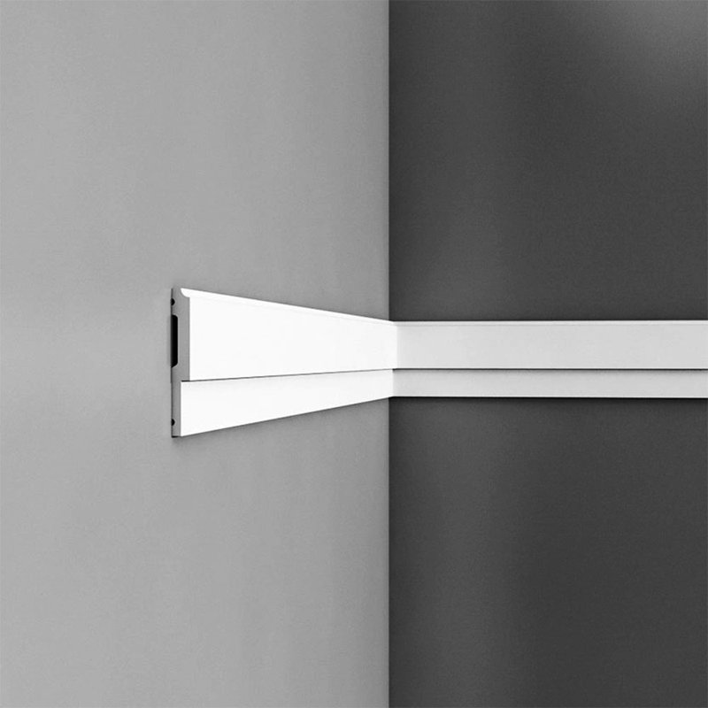 3.12'' H x 3.12'' W x 0.38'' D Plastic Chair Rail