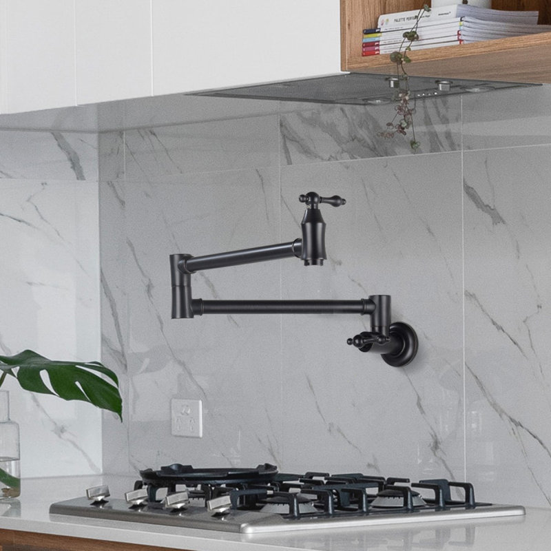 Dilon Kitchen Faucet Side Spray, Matte Black
