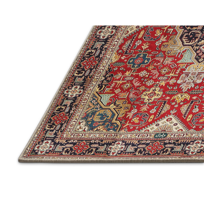 Crotzer Oriental Indoor Rug, Rectangle 2' x 3'