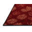 Tapis rouge botanique lavable à la machine-1764899196