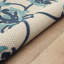 Tapis d'intérieur / extérieur tissé à la machine à motif floral damassé-989556815