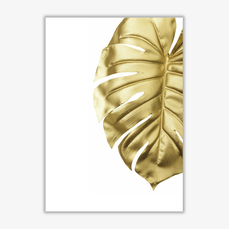 Monstera - Print, 42 cm H x 30 cm W x 1 cm D, No Frame