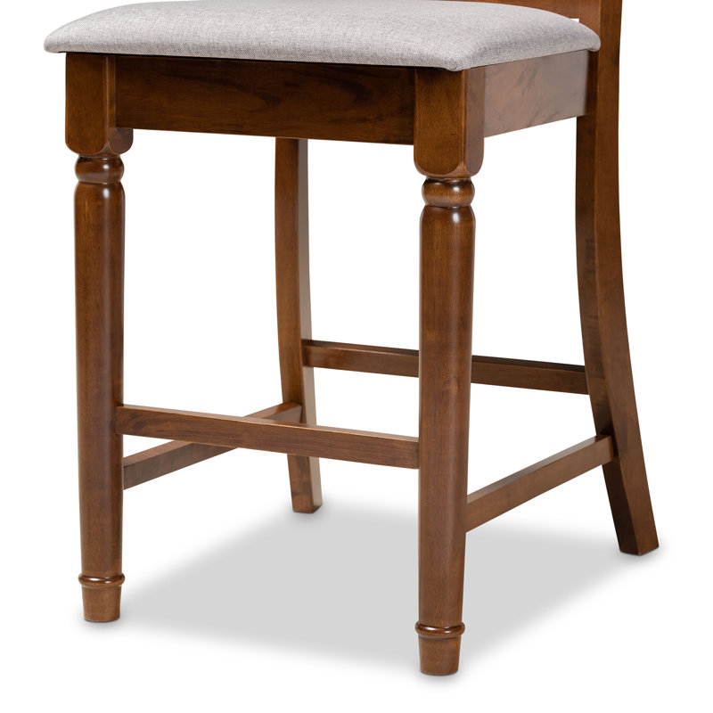 Tabouret de comptoir en bois massif 25 po Rundell