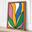 Petals and Geometry Geometric 1 Piece Wrapped Canvas Wall Art-240255745-240255753