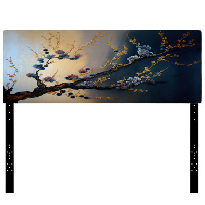 Kamya - Tree Bonsai Upholstery Panel Headboard