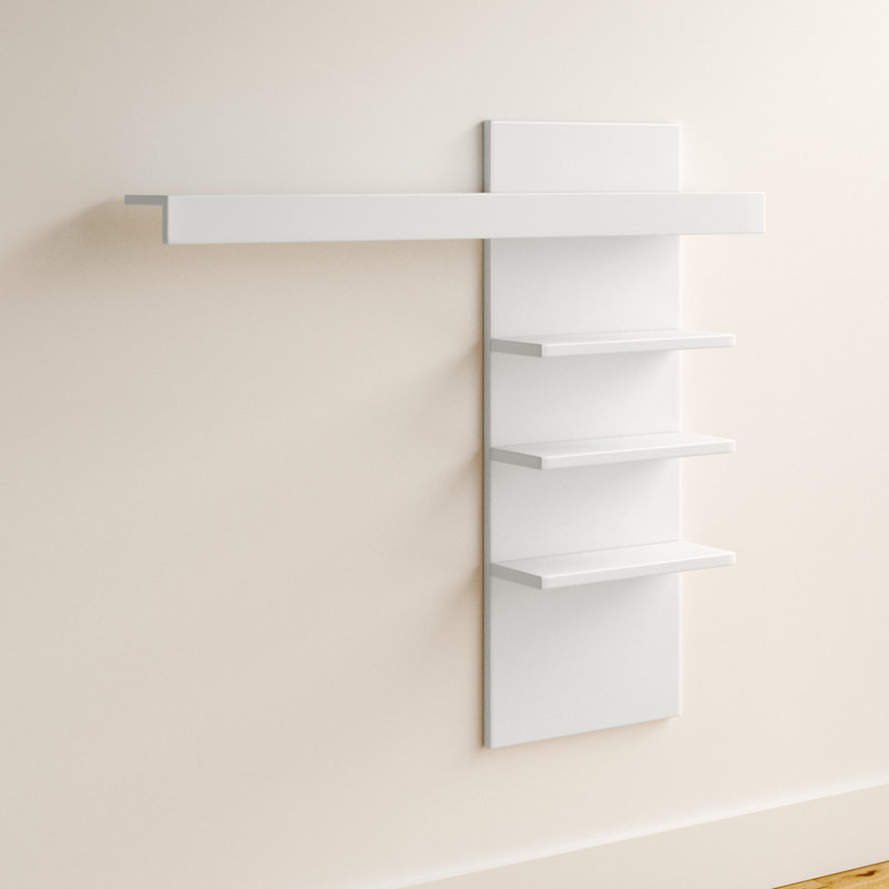 Luann 4 Piece Floating Shelf