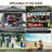 COBIZI 118" W x 118" D Pop Up Canopy Tent with 4 Sidewalls, UPF 50+Waterproof Outdoor Canopy with Air Vent-99673081