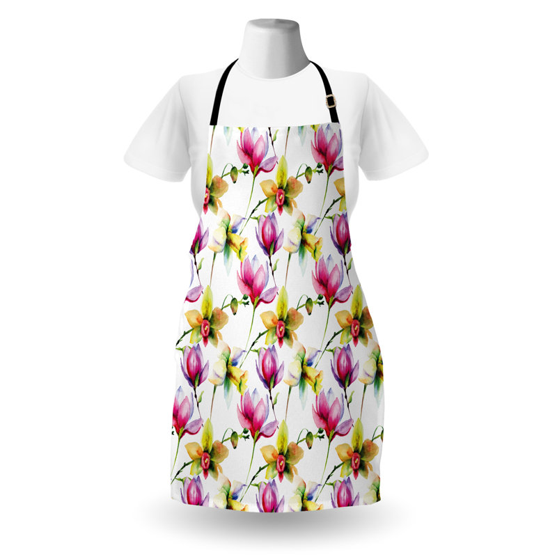 Tablier floral