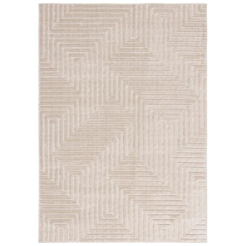 Lauralei Performance Solid Color Rug, Rectangle 4' x 6'
