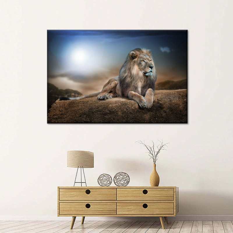 Lion King Canvas Print, 30" H x 45" W x 1.25" D