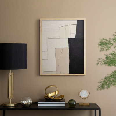 ABSTRACT Series DCLXIX Framed Print - Solid Wood