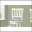 Tabouret de bar transitionnel, ensemble de 2, pivotant, hauteur de bar, bois blanc, aspect cuir gris