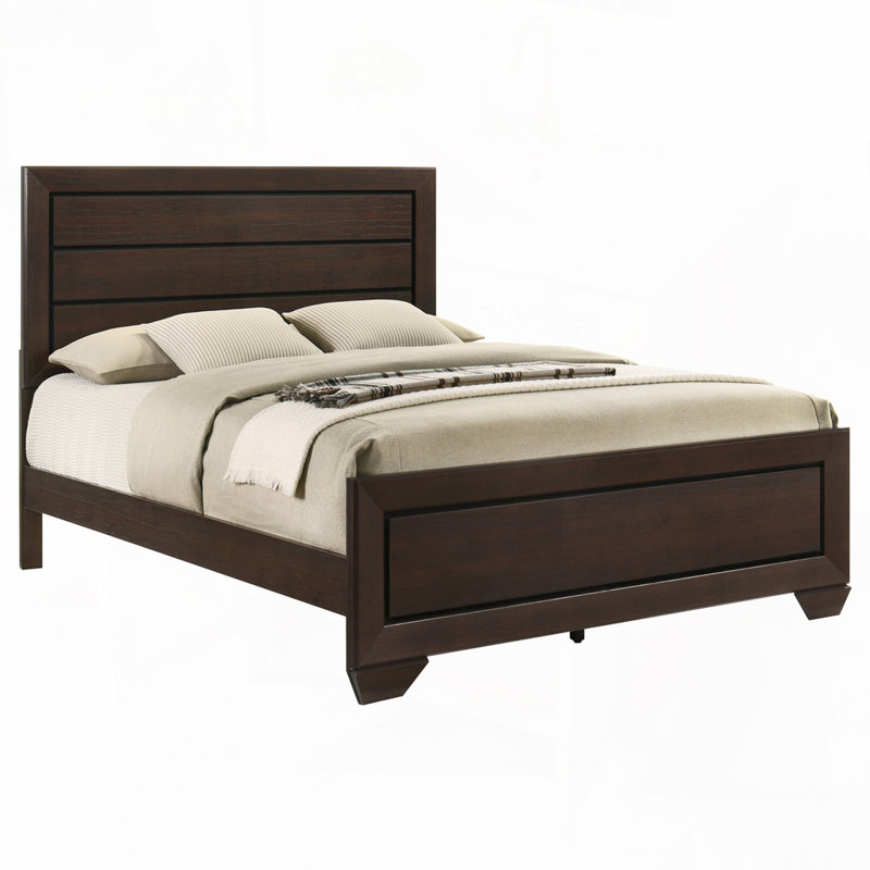 Wood Panel Bed