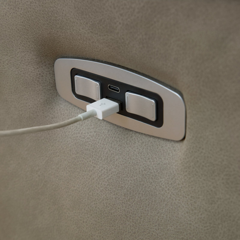 Canapé modulaire inclinable électrique 3 pièces Narwhal Place