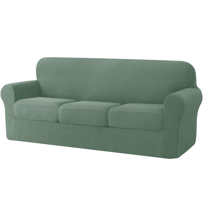Housse pour canapé Pizarro, Mélange de polyester vert