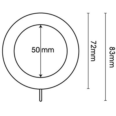 Adhrit Wood Curtain Rings