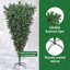 vidaXL Upside-down Artificial Pre-lit Christmas Tree with Ball Set-1060985256