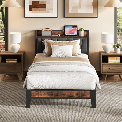Tharsiga Upholstered Bed