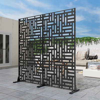 Metal Privacy Screen Fence Panel