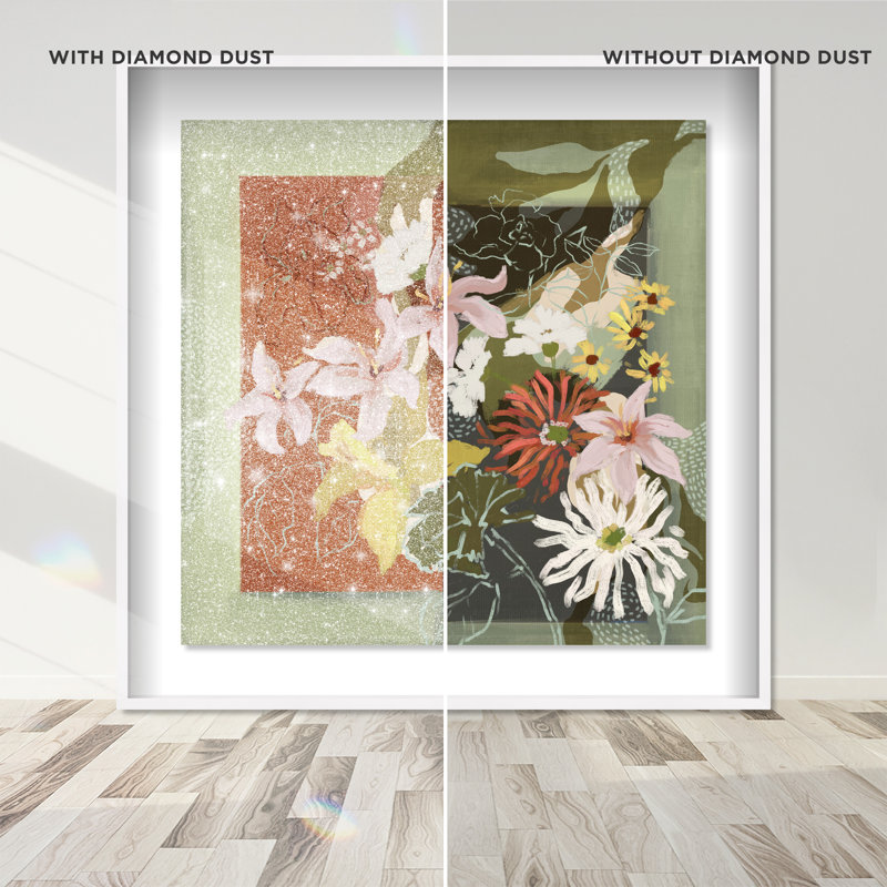 Parts Of Me Print by Oliver Gal, 31.5"H x 31.5"W, White Shadowbox