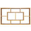 Tiffany Wall Shelf Home Living Room Hanging Rack Floating Shelf Engineered Wood-93815416-93815426