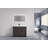 Curly 42'' Single Bathroom Vanity with Plastic Top-21792074