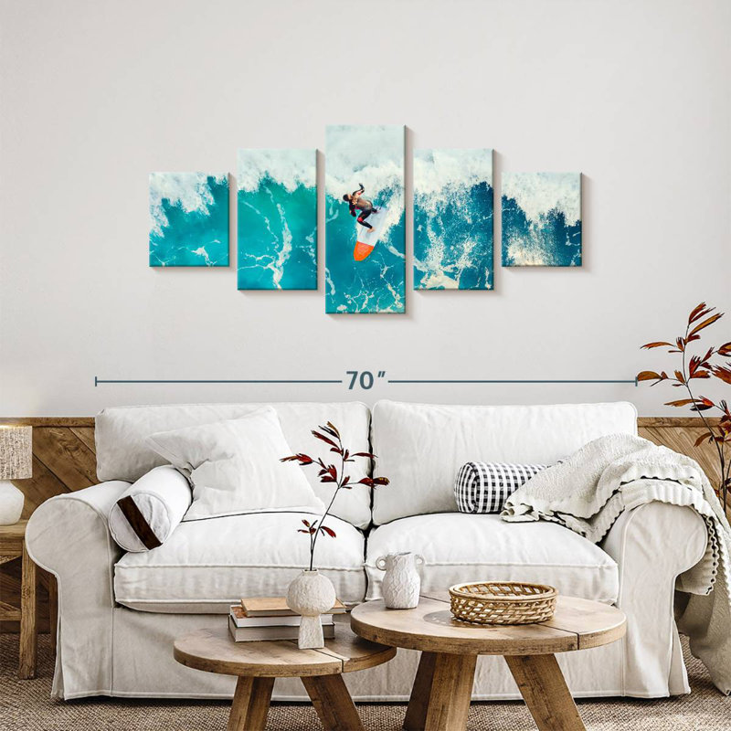 Wave Surfer, H 24 po x l 55 po