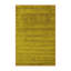 Tapis en chenille / polyester tissé à la machine en jaune / brun-762657021