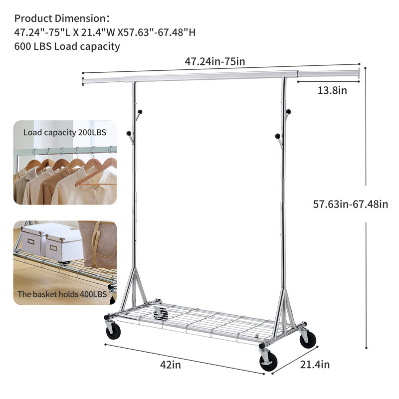 Portant pour vêtements