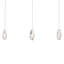 Martini 3 Light Crystal LED Multi-Light Pendant-385022855-385022848