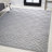 Bailidh Neutral Diamond Trellis Light Gray Indoor/Outdoor Rug-1634566213