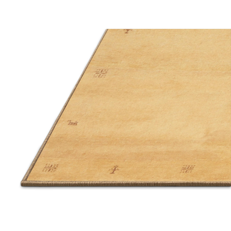 Tapis contemporain orange, Rectangle 2 pi x 3 pi