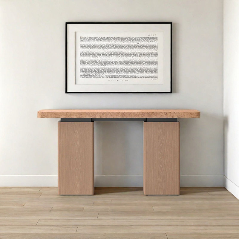 Retro Minimalist Console Table