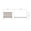 Joulon Shaker Panel Bed. 4ft6 Double (For UK Mattress 135 x 190) OR 5ft Kingsize (For UK Mattress 150 x 200)-1534575704-1534575705