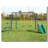 Creationstry High-Density Polyethylene (HDPE) Swing Set with Swing(s) , Slide(s)