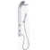 Splash Shower System Panel with Rain Shower Head
