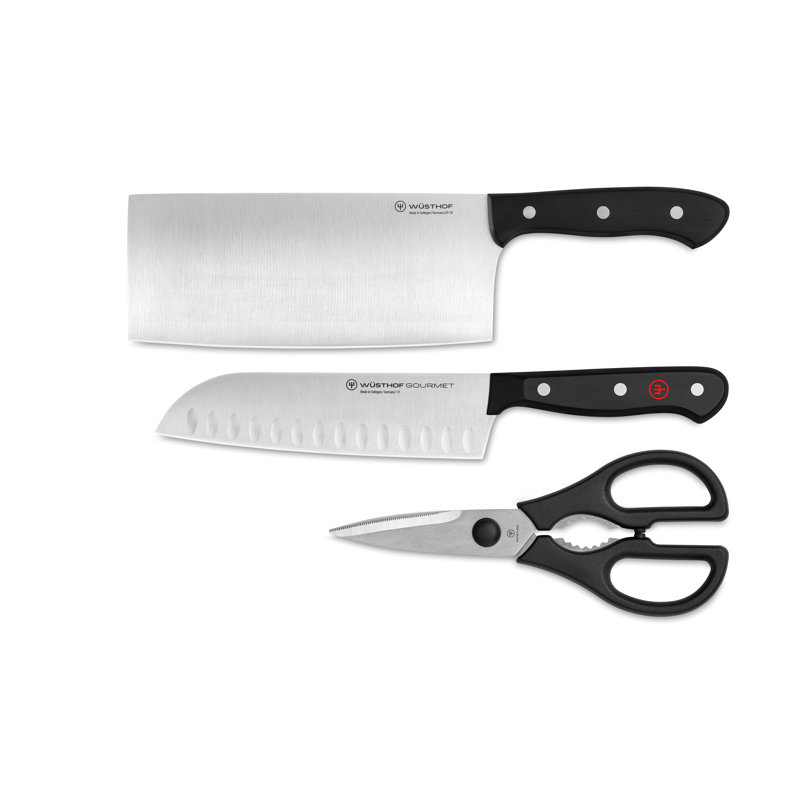 WÜSTHOF Gourmet 3-Piece Asian Set