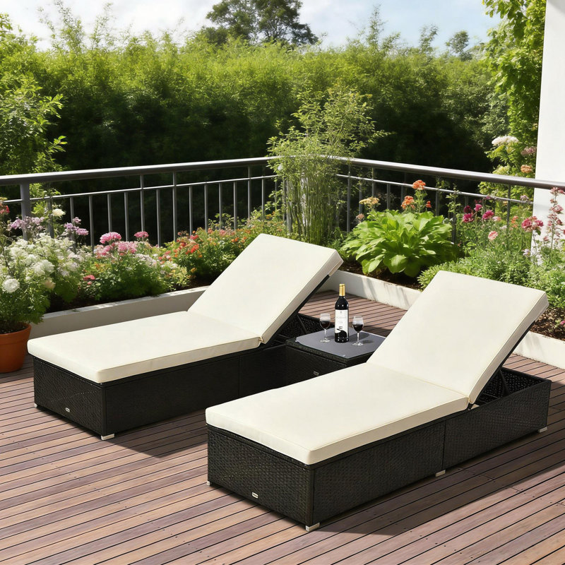 3-Piece Pool Furniture Set