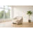 Jahzari - Modern Beige Pattern Fabric Accent Chair