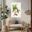 Art contemporain contemporain classique avec fleur de cerisier-124087732