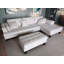 Canapé modulaire en microfibre avec repose-pieds Pritesh-1540828720-1540828726