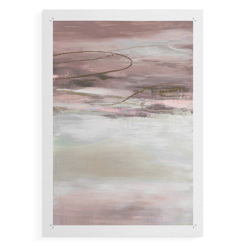 Géo cache en pâle - impression sur toile seulement - non encadrée, H 18 po x l 12 po