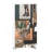 Spacious Shoe Storage Cabinet With Full-Length Mirror For Entryway And Bedroom, Multi-Functional 4-Door Wardrobe Closet