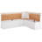 Appleridge  Corner Wood Storage Bench-25384601-25384603