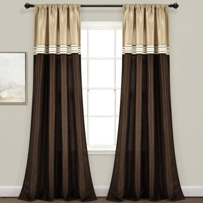 Paire de rideaux obscurcissant Lush Decor Terra (ensemble de 2)